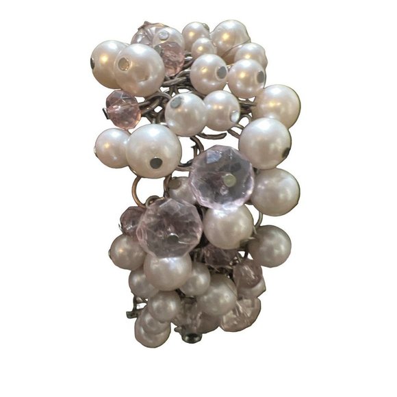 Vera Wang Cha-Cha Faux Pearl Bracelet -- 10" - Picture 6 of 6
